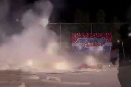 ویدئوی دختری که خودش را در مسابقه استعداد یابی منفجر کرد