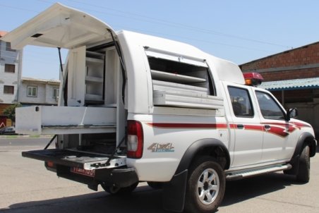 گلستان| ساخت اولین خودروی مجهز به تجهیزات 96 گانه امداد در شرکت گاز استان