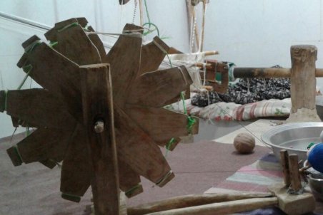 سمنان| نفس‌های به شماره افتاده کرباس‌بافی