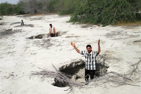 هرمزگان| فروچاله‌ها زلزله خاموش میناب