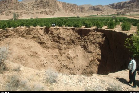 شناسايي پديده «فرونشست زمين»در 17 استان ايران
