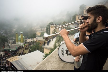 گیلان| علم بندان در ماسوله