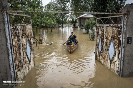 گیلان| ناگهان سیلاب