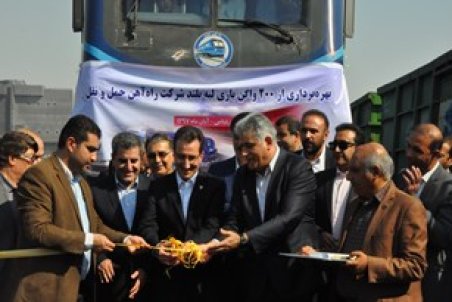 اولین فاز اجرایی طرح توسعه حمل‌ونقل ریلی کشور افتتاح شد