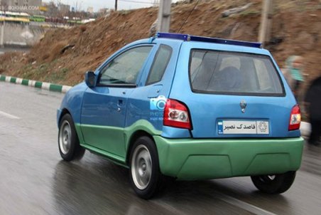 رد چرخ خودروی برقی سبز نیست