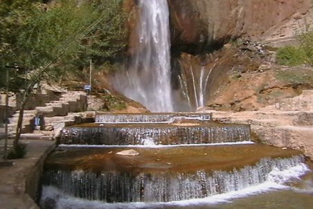 اصفهان| آبشار سمیرم در چنگال خشکسالی