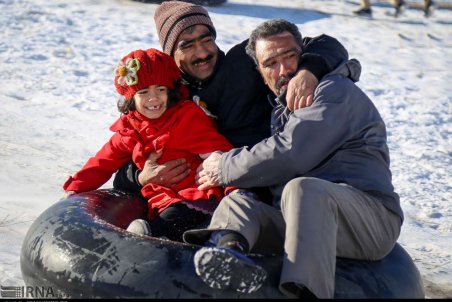 خراسان شمالی| تیوپ سواری در گردنه اسدلی بجنورد