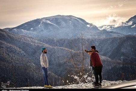 گیلان| طبیعت برفی دیلمان