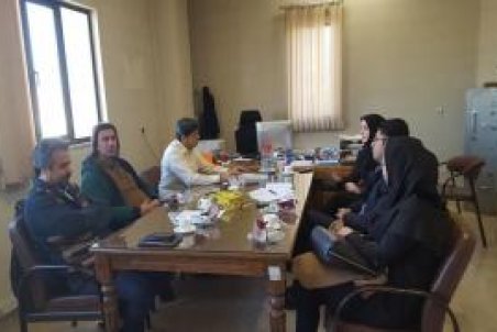 جلسه بررسي نظام آراستگي محيط كار در آبفا منطقه نجف آباد برگزار گرديد