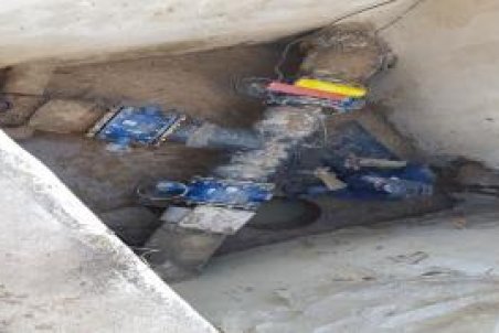 تعویض والوهای آب ۳۰۰ میلیمتری در خیابان زینبیه