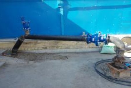 بهره برداری از یک حلقه چاه آب واقع در آبفا منطقه ۴