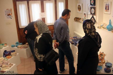 آذربایجان شرقی| نمایشگاه نوروزانه در موزه زنده سفال تبریز‎