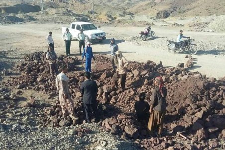 خراسان شمالی| ماجرای حمل مواد معدنی با چهارپایان