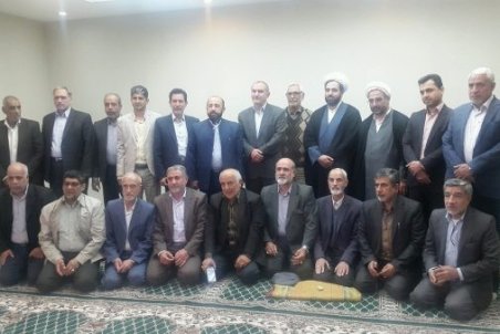 بازدید معاونین ستاد مرکزی اقامه نماز از فولاد مبارکه