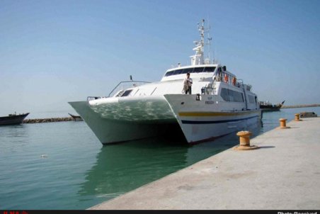 بوشهر| آغاز به‌ کار کشتی مسافری- باری بوشهر به قطر