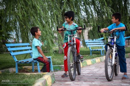 خوزستان| سوختن اوقات فراغت کودکان در گرمای تابستان