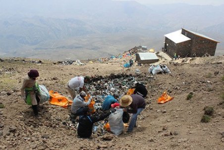 زباله کوه‌های ایران را تهدید می‌کند