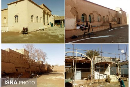 یزد| ویرانه‌ای برای تحصیل 200 نفر