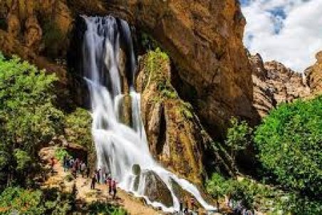 اصفهان| «آب اسپید» اوج زیبایی در دل کوه