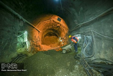 اصفهان| روند پیشرفت خط دو متروی اصفهان