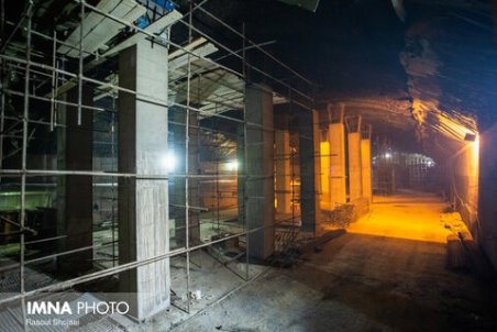 پیشرفت ۱۶.۹۷ درصدی تونل‌های خط دو مترو اصفهان