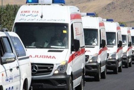 فارس| خدمت‌رسانی كاروان اورژانس فارس به زائران اربعین