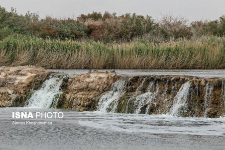 جریان بیش از ۲ میلیون مترمکعب آب به گاوخونی