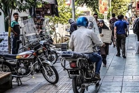 تهران| جولان آزادانه موتورسوارها در پایتخت