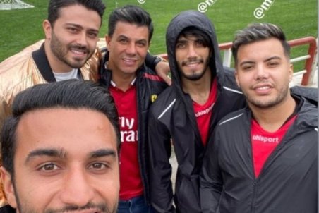 خواننده معروف، پرسپولیسی از آب درآمد + عکس