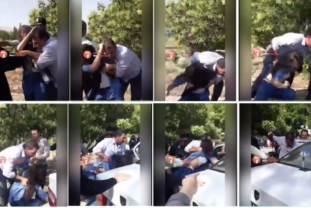 واکنش پلیس به فیلم درگیری مأمور با دختر جوان