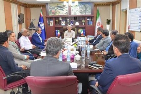 شركت بهره برداری نفت و گاز گچساران و مدیران آبفای استان بوشهر