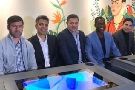 ﻿ ضیافت شام فوتبالی‌ها با حضور سیدروف