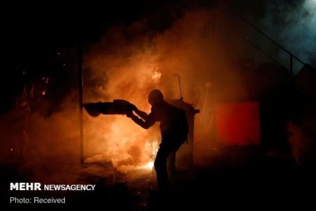 فوت یک بسیجی در تجمعات شهریار