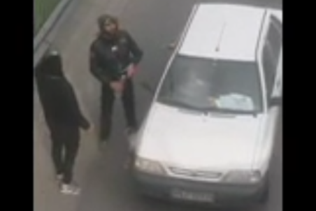 مشروب‌خواری علنی اراذل در وسط اتوبان خرازی اصفهان + فیلم