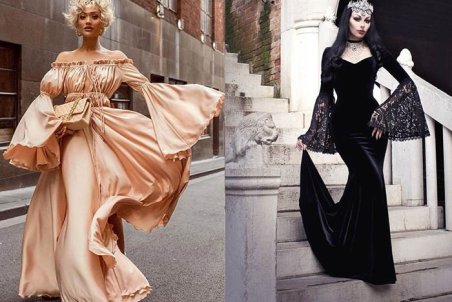 جدیدترین مدل لباس مجلسی آستین کلوش