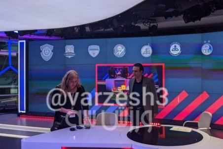 عکس لو رفته از دکور برنامه مزدک میرزایی (عکس)