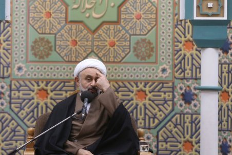 (تصاویر) چهره‌های سیاسی در مراسم ختم خواهر رییس‌جمهور