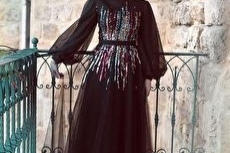 جدیدترین مدل لباس مجلسی آستین پفی