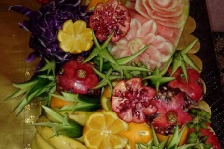 جدیدترین ایده برای میوه آرایی شب یلدا 98