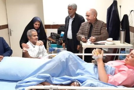 تقدیر پرویز پرستویی و جانبازان از نرگس کلباسی