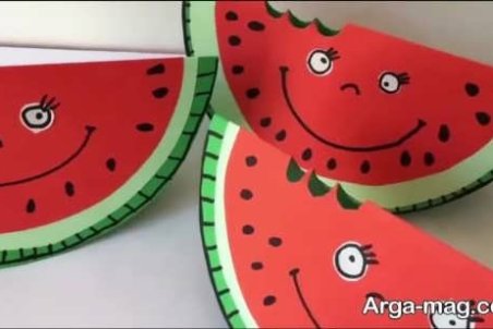 کاردستی کودکانه شب یلدا