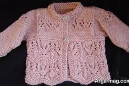 آموزش بافت ژاکت نوزاد