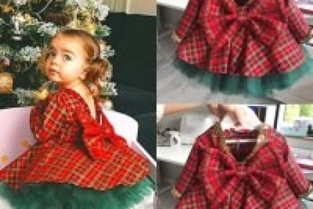 مدل لباس کریسمس بچه گانه