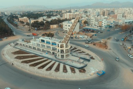 پروژه بزرگ میدان شهید دریادار محمد ابراهیم همتی درسمنان