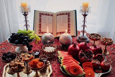 خوراکی‌های شب یلدا