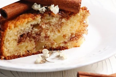 کیک سیب فقط با دارچین خوشمزه میشه!