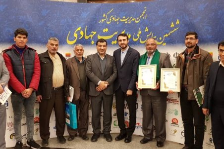 خوزستان| مدیرعامل شرکت فولاد خوزستان، مدیر نمونه جهادی کشور شد