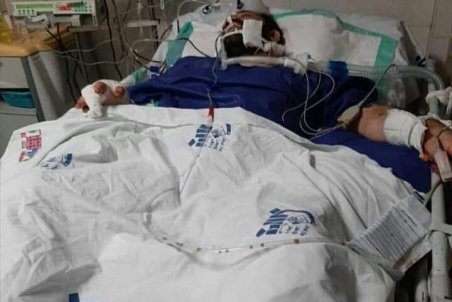 جدیدترین تصویر از «هانی کرده» روی تخت بیمارستان