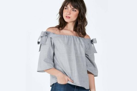 جدیدترین مدل شومیز یقه قایقی