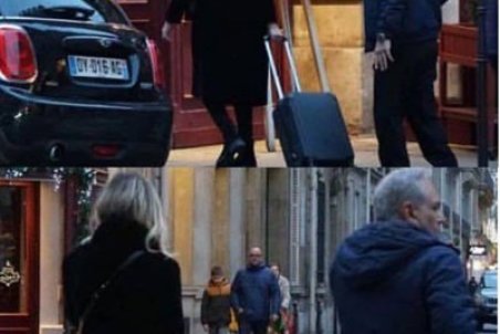 تصاویری جنجالی از مهران مدیری در پاریس